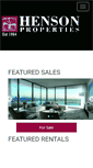 Mobile Screenshot of henson.com.au