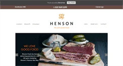 Desktop Screenshot of henson.co.uk