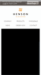 Mobile Screenshot of henson.co.uk